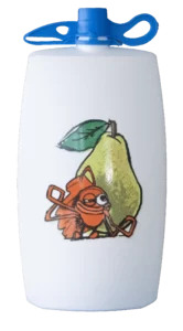 Ublo’s branded recyclable bottles