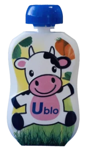 Ublo’s branded recyclable bottles